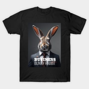 Business Bunny Rabbit T-Shirt